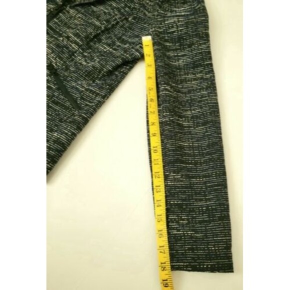 Cabi Blazer Jacket SZ 10 "Mingle" in Black Blue White Tweed Zip Pockets - Picture 6 of 9